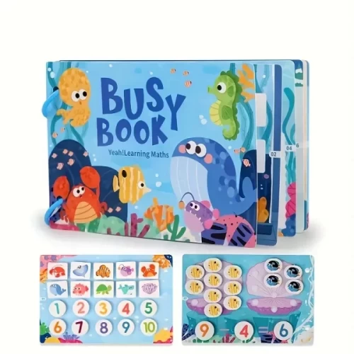 کتاب مونته سوری پازلی busy book مدل دریا کد 6508634