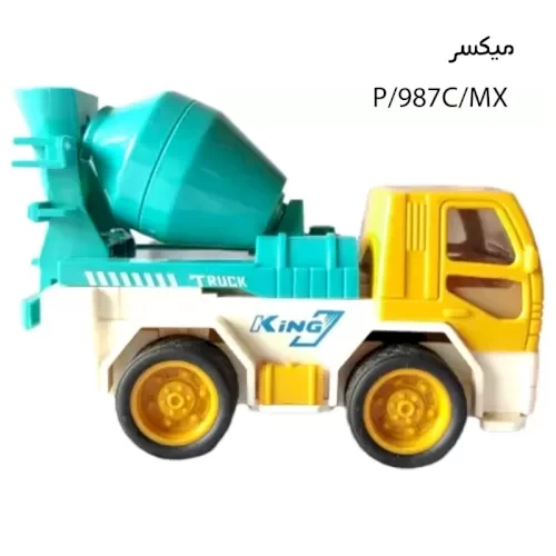 اسباب بازی کامیون قدرتی راهسازی