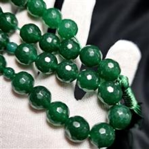 فروش تسبیح 33 دانه سنگ جید سبز معدنی کد