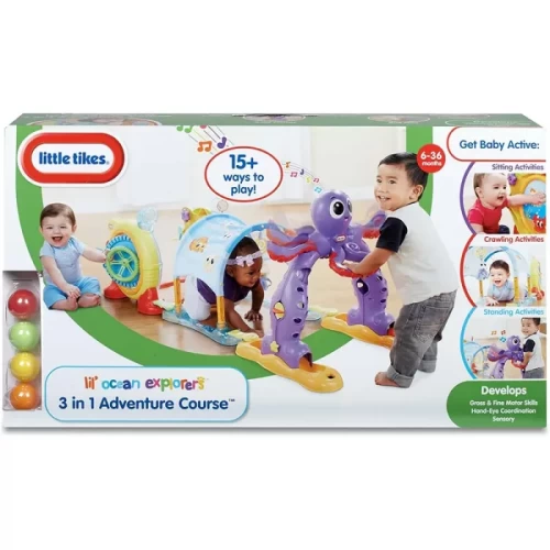 زیردریایی و تونل بازی لیتل تایکس Little Tikes Ocean Adventure کد 638466