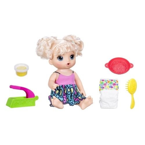 عروسک بیبی آلایو اسپاگتی با خمیر بازی Baby Alive کد C0963