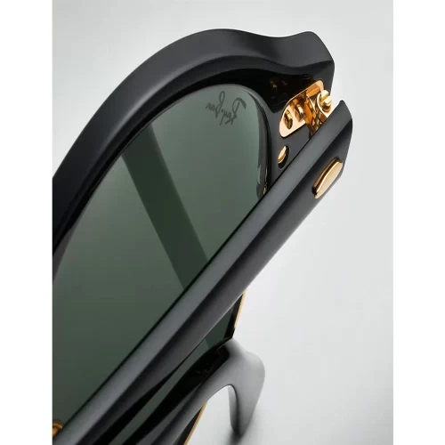 عینک آفتابی RayBan 4246 Clubround Black Green Classic - Image 5