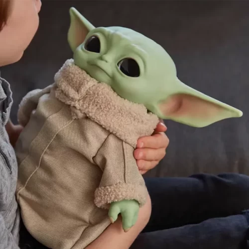 فیگور بیبی یودا پولیشی Baby Yoda 28 سانتی کد 0830KH