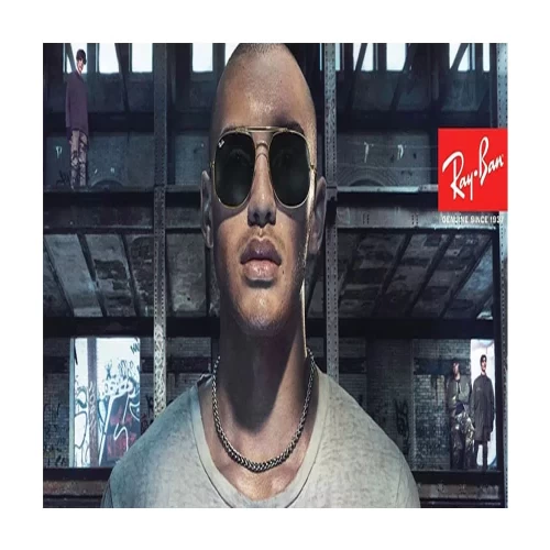 عینک آفتابی RayBan 3561 General Gold Green Classic G 15 - Image 6