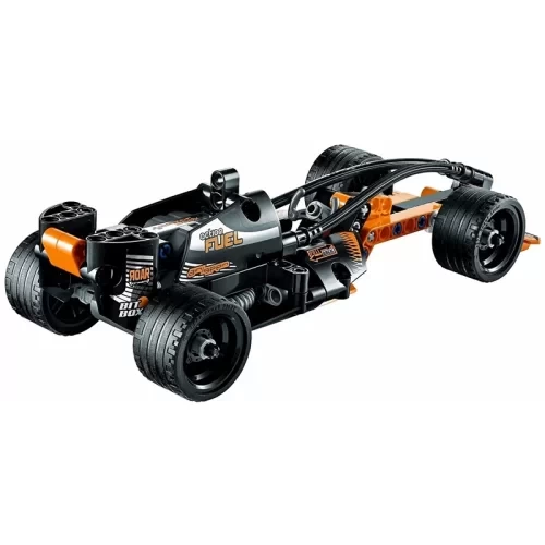 لگو اسباب بازی ماشین 137 تکه مدل فرمول یک رنگ نارنجی کد 3413