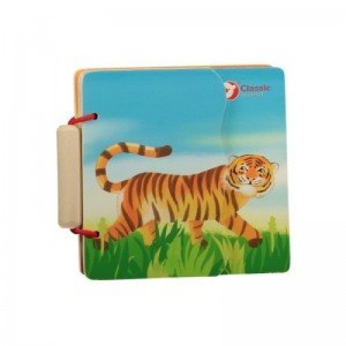 کتاب چوبی حیوانات classic World مدل 3573