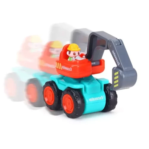 ماشین اسباب بازی بیل مکانیکی HUILE TOYS مدل P/A3116C/BM