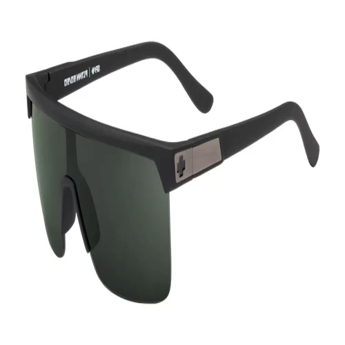 عینک آفتابی اسپای مدل SPY Flynn 5050 Soft Matte Black HD Plus Gray Green - Image 2