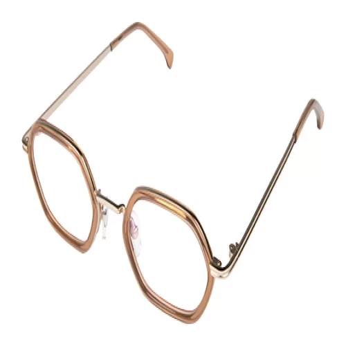 عینک طبی کومونو مدل Komono Wilbur Rose White Gold - Image 2