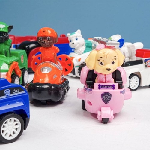 فیگور سگ های نگهبان با ماشین پاوپاترول Paw Patrol کد PB9902