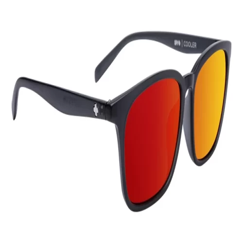عینک آفتابی اسپای Cooler Matte Trans Gray - Gray with Coral Mirror - Image 3