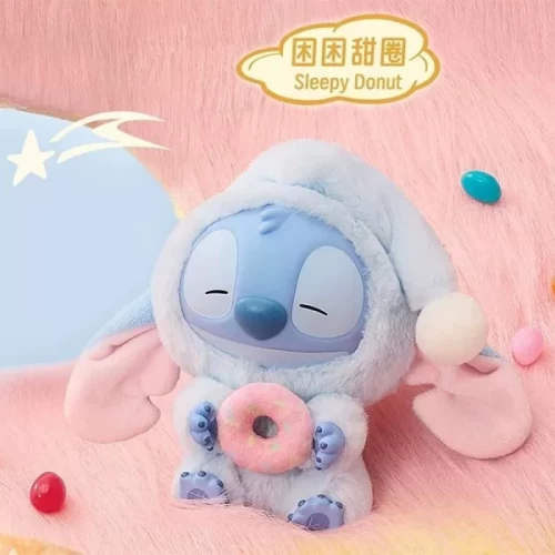 عروسک استیچ شانسی STICH مدلeat something before sleep کد MN202486