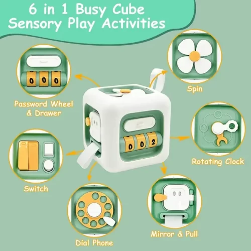 اسباب بازی مکعب هوش و فعالیت BUSY RUBIK کد YL102216D