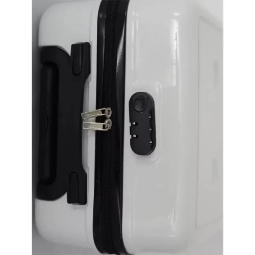 چمدان کودک مدل برجسته رنگ سفید کد P/M01/SE