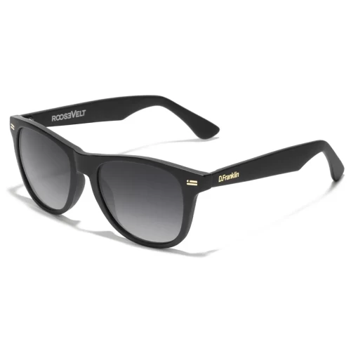 عینک آفتابی دی فرانکلین مدل D.franklin Roosevelt V Matte Black / Black - Image 3