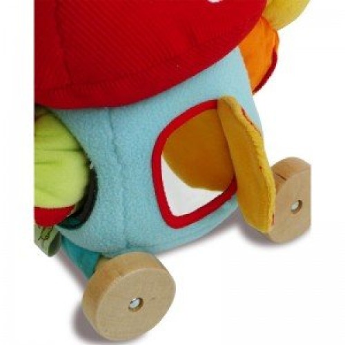 کاترپیلار نخ کش Toadstool Activity Pull Along little bird 3066