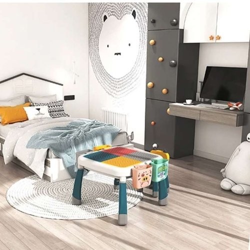 میز لگو بازی طرح گربه سفید کد FL1633