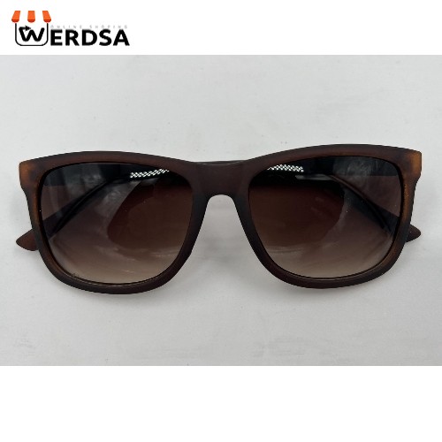 عینک آفتابی گوچی زنانه با فریم قهوه‌ای طلایی طرح کلاسیک 1500re