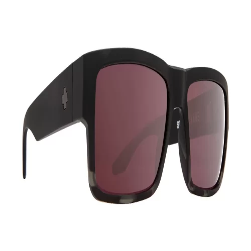 عینک آفتابی اسپای Spy Cyrus Matte Black Smoke Tort Fade Happy Rose W Silver Mirror - Image 4