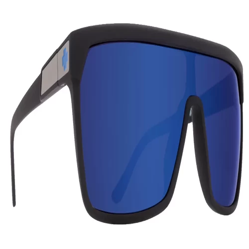 عینک آفتابی اسپای SPY FLYNN SOFT MATTE BLACK - HAPPY BRONZE W DARK BLUE SPECTRA - Image 3