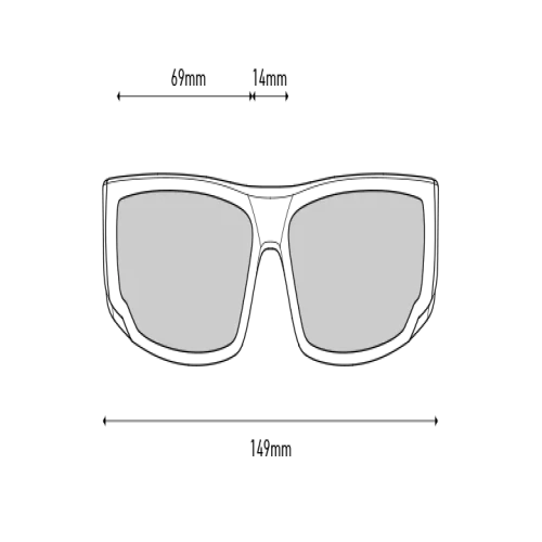 عینک ورزشی اسپای Tackle Matte Black ANSI RX Clear - Image 6