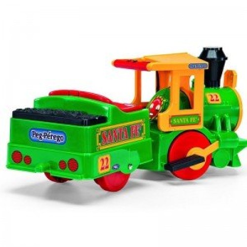 قطار شارژی با ریل اضافه Santa Fe Train peg perego 10710