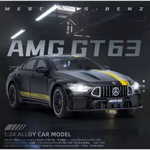 ماکت ماشین بنز جی تی آر مشکی GTR کد M338