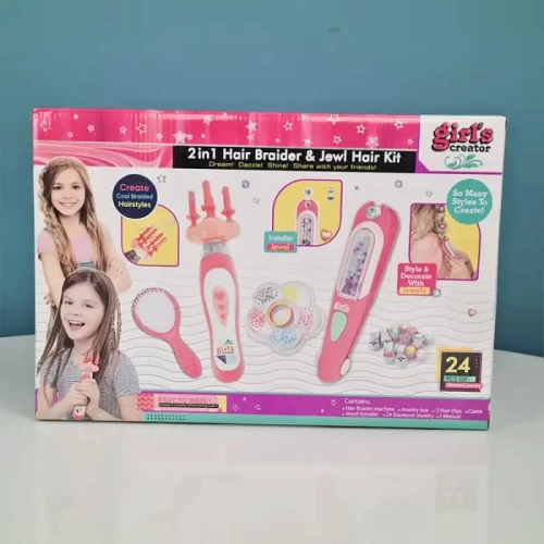 اسباب بازی ست بافت مو 24 تکه کد MBK378