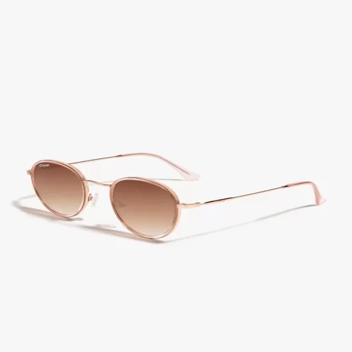 عینک آفتابی دی فرانکلین مدل D.franklin Walker Round / Rose Gold - Pink - Image 4