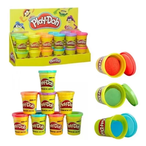 ست خمیر بازی تک رنگ PLAY-DOH کد 358113