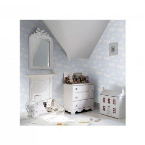 کاغذ دیواری انگلیسی اتاق کودک - تاینی تاتز G45114 tiny tots