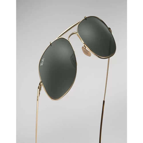 عینک آفتابی RayBan 3561 General Gold Green Classic G 15 - Image 5