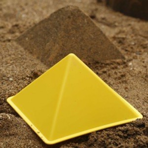 قالب شن بازی Pyramid, Yellow hape كد 4016