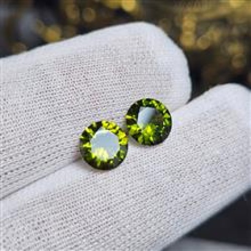 فروش جفت نگین های کیوبیک زیرکونیاکد