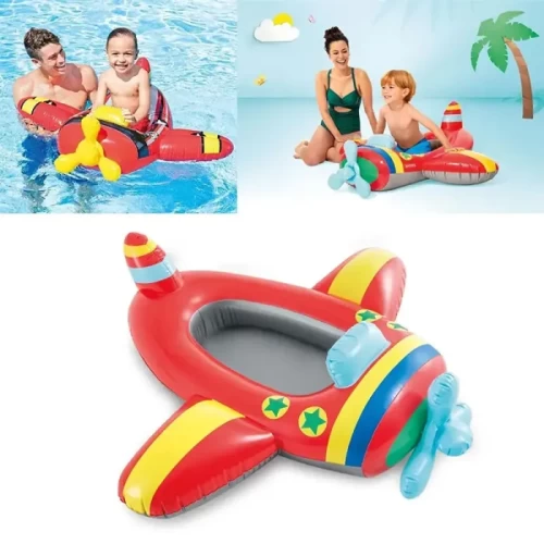 قایق بادی کودک اینتکس intex طرح هواپیما کد P/59380/A