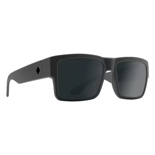 عینک آفتابی اسپای SPY Cyrus Soft Matte Dark Gray - HD Plus Gray Green Polar with Black Spectra Mirror - Image 3