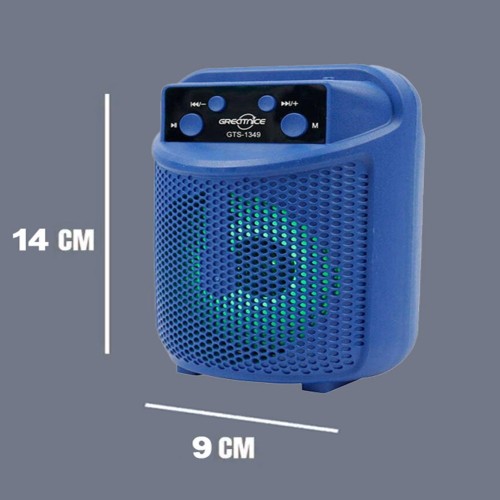 اسپیکر بلوتوثی Greatnice آبی مدل GTS 1349