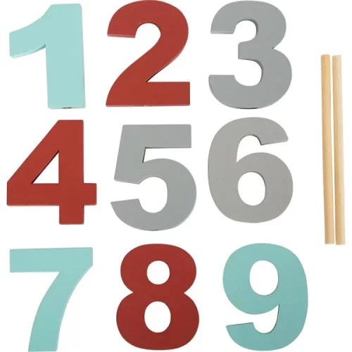 اسباب بازی قطار تولد چوبی طرح حیوانات کد BZ-30-B