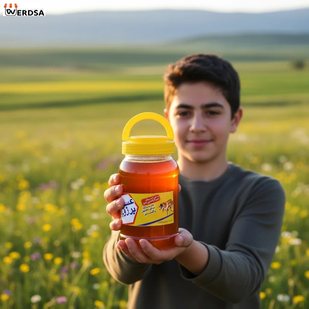 عسل اسطوخدوس طبیعی موم‌دار نیم کیلویی، ضد استرس و بهبود خواب