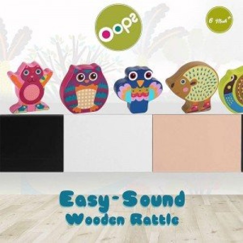 قیمت جغجغه چوبی جغد Oops Easy Sound Owl مدل 1300812