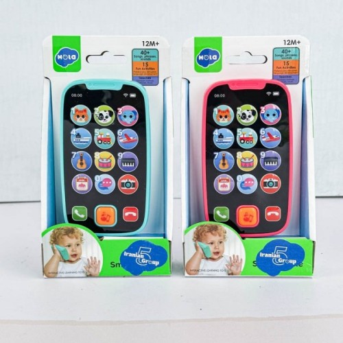 موبایل اسباب بازی موزیکال هولی تویز Huile Toys رنگ صورتی کد P/3127/SU