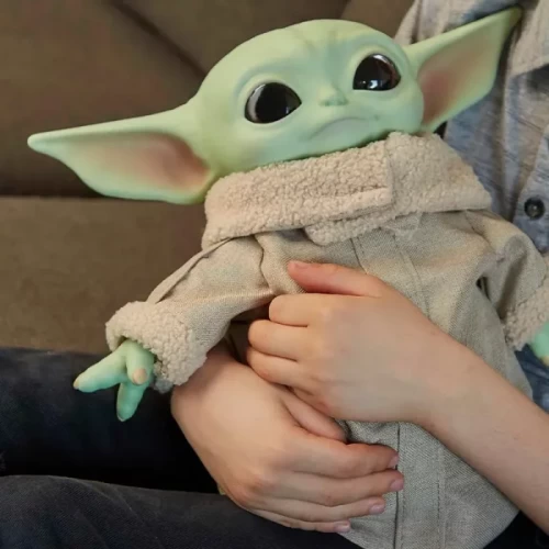 فیگور بیبی یودا پولیشی Baby Yoda قد 28 سانتیمتر کد 0830KH
