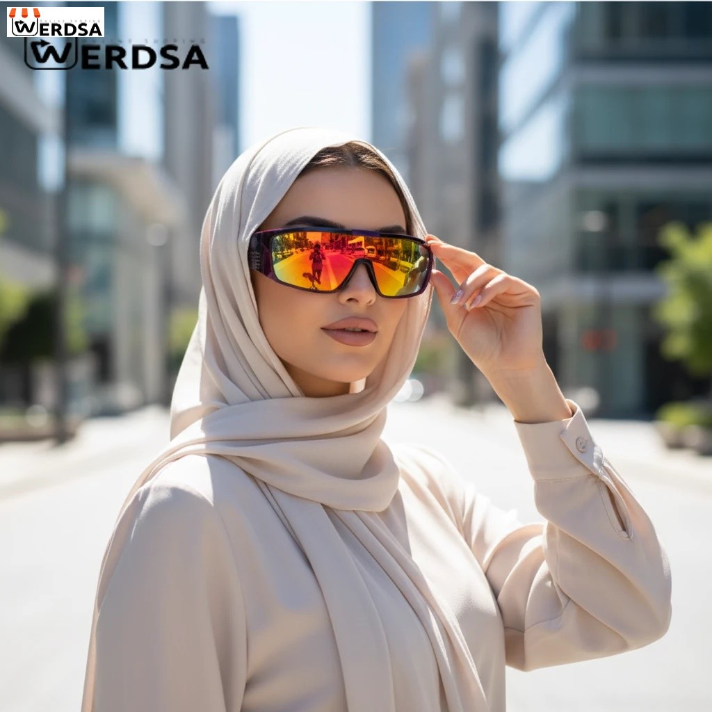 عینک آفتابی اسپرت لنز جیوه‌ای UV400 سبک 1460 با جایزه ویژه یک میلیونی