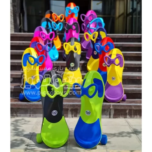 سه چرخه لوپ کار چرخ ژله ای مشکی زرد کد PSA1793