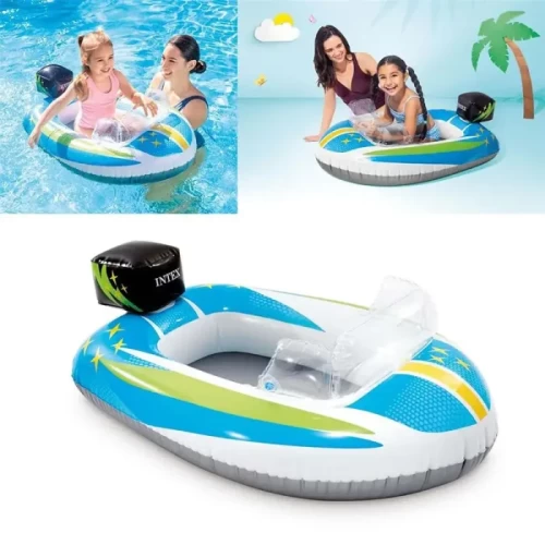 قایق بادی کودک اینتکس intex طرح کشتی کد P/59380/B