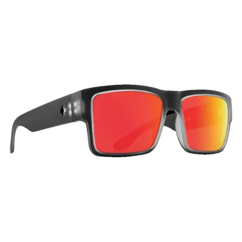 عینک آفتابی اسپای SPY Cyrus Matte Black Ice - HD Plus Gray Green Polar with Red Spectra Mirro - Image 3