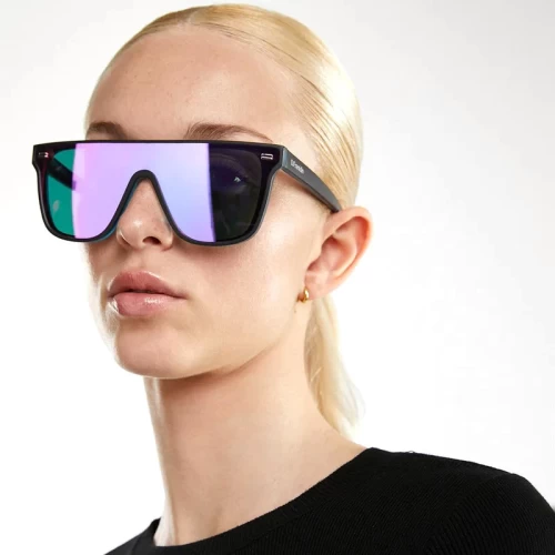 عینک آفتابی دی فرانکلین مدل D.franklin INFINITY / MATT BLACK - PINK REVO - Image 2
