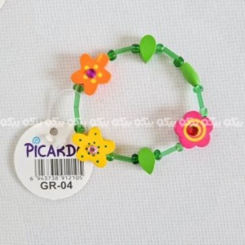 ست دستبند و گردنبند چوبی کد GR-04