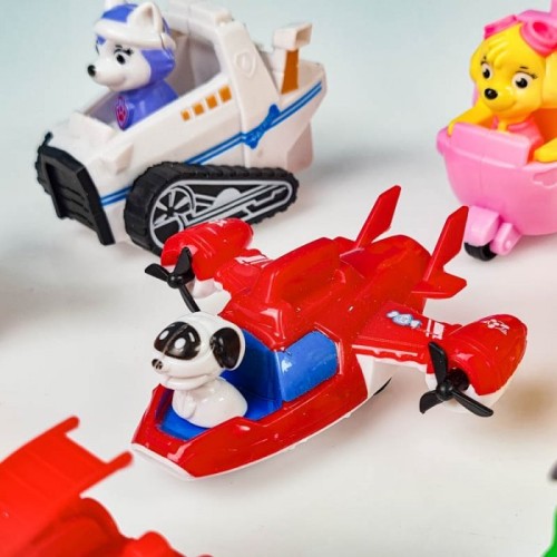 فیگور9 عددی سگهای نگهبان پاوپاترول paw patrol با ماشین مدل 6632