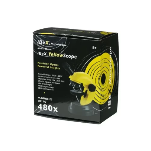 میکروسکوپ دانش آموزی مدل IBEX Yellow Scope کد 6708383